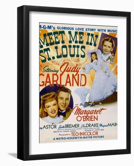 Meet Me in St. Louis, 1944-null-Framed Art Print