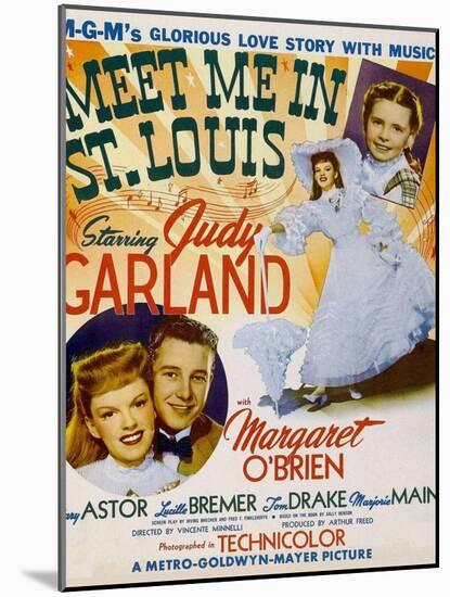 Meet Me in St. Louis, 1944-null-Mounted Art Print