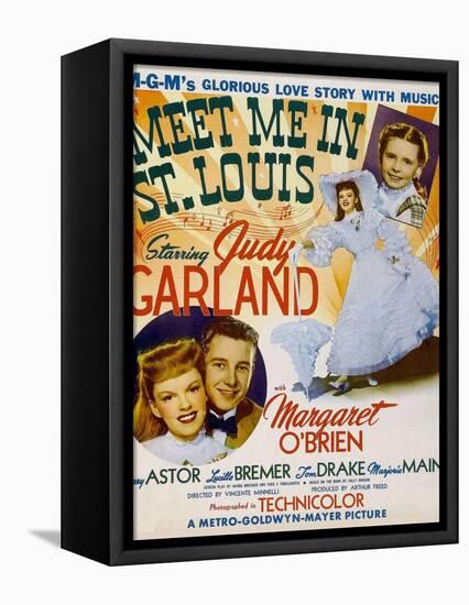 Meet Me in St. Louis, 1944-null-Framed Stretched Canvas