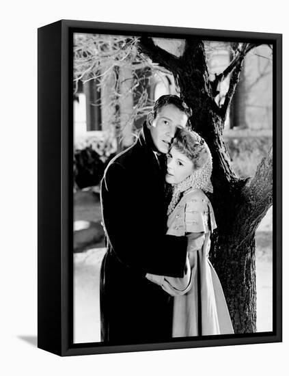 Meet Me in St. Louis, from Left: Tom Drake, Judy Garland, 1944-null-Framed Stretched Canvas
