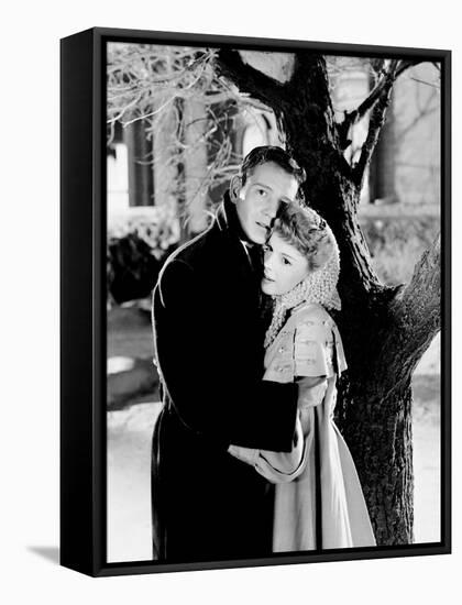 Meet Me in St. Louis, from Left: Tom Drake, Judy Garland, 1944-null-Framed Stretched Canvas