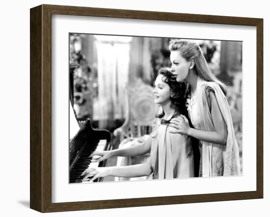 Meet Me in St. Louis, Lucille Bremer, Judy Garland, 1944-null-Framed Photo