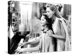 Meet Me in St. Louis, Lucille Bremer, Judy Garland, 1944-null-Stretched Canvas