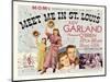 Meet Me in St. Louis, UK Movie Poster, 1944-null-Mounted Art Print