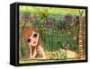 Meet Me in the Garden-Wyanne-Framed Stretched Canvas