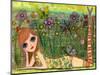 Meet Me in the Garden-Wyanne-Mounted Giclee Print