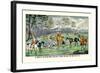 Meet with His Grace the Duke of Rutiana-Henry Thomas Alken-Framed Art Print