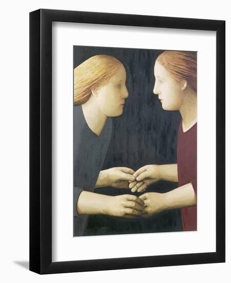 Meeting 1, 1996-Evelyn Williams-Framed Giclee Print