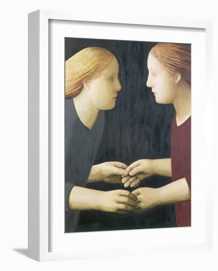 Meeting 1, 1996-Evelyn Williams-Framed Giclee Print