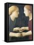 Meeting 1, 1996-Evelyn Williams-Framed Stretched Canvas