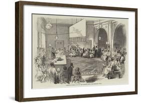 Meeting at Surat, in Aid of the Patriotic Fund-null-Framed Giclee Print