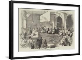 Meeting at Surat, in Aid of the Patriotic Fund-null-Framed Giclee Print