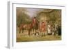 Meeting at the Three Pigeons-Heywood Hardy-Framed Giclee Print