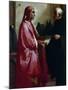 Meeting Between Dante-null-Mounted Giclee Print