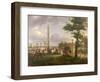 Meeting Between Napoleon I and Pope Pius VII in the Forest of Fontainebleau in 1804, 1808-Alexandre Hyacinthe Dunouy-Framed Giclee Print