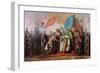 Meeting between Philip II, Capetian King of France and Henry II, Plantagenet King of England-Gillot Saint-Evre-Framed Giclee Print