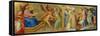 Meeting Between Saints James and Hermogenes-Lorenzo Monaco-Framed Stretched Canvas