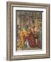 Meeting Between St Anne and St Joachim, Detail from Stories of St Joseph-Bernardino Luini-Framed Giclee Print