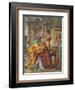 Meeting Between St Anne and St Joachim, Detail from Stories of St Joseph-Bernardino Luini-Framed Giclee Print