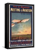 Meeting D'Aviation, 1910-null-Framed Stretched Canvas