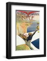 Meeting D'Aviation, Nice-Charles Leonce Brosse-Framed Art Print