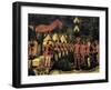 Meeting in 1774 Between Governor Geronimo Matorras and Indian Chief Paykin-null-Framed Giclee Print