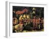 Meeting in 1774 Between Governor Geronimo Matorras and Indian Chief Paykin-null-Framed Giclee Print