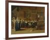 Meeting in an Interior (Oil on Canvas)-Dirck Hals-Framed Giclee Print