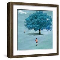 Meeting In Heaven-Nancy Tillman-Framed Art Print