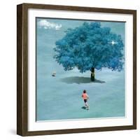 Meeting In Heaven-Nancy Tillman-Framed Art Print