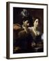 Meeting in Tavern-Valentin de Boulogne-Framed Giclee Print