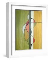 Meeting in the Middle-Ruth Palmer-Framed Art Print