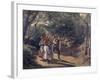 Meeting in the Woods-Ferdinand Waldmüller-Framed Giclee Print