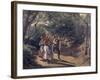 Meeting in the Woods-Ferdinand Waldmüller-Framed Giclee Print