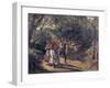 Meeting in the Woods-Ferdinand Waldmüller-Framed Giclee Print