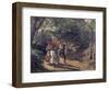 Meeting in the Woods-Ferdinand Waldmüller-Framed Giclee Print