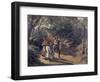 Meeting in the Woods-Ferdinand Waldmüller-Framed Giclee Print