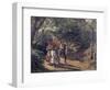 Meeting in the Woods-Ferdinand Waldmüller-Framed Giclee Print