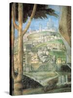 Meeting (landscape)-Andrea Mantegna-Stretched Canvas