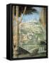 Meeting (landscape)-Andrea Mantegna-Framed Stretched Canvas