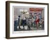 Meeting Night of the Club of Odd Fellows, 1789-John Barlow-Framed Giclee Print