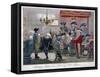 Meeting Night of the Club of Odd Fellows, 1789-John Barlow-Framed Stretched Canvas