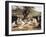 Meeting of Arabian Chiefs-Horace Vernet-Framed Art Print