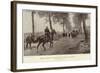 Meeting of Bismarck and Napoleon on the Causeway of Donchery-Anton Alexander von Werner-Framed Giclee Print