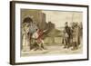 Meeting of Charles the Bald and Roruk the Norseman, Nijmegen, 870-Willem II Steelink-Framed Giclee Print