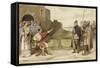 Meeting of Charles the Bald and Roruk the Norseman, Nijmegen, 870-Willem II Steelink-Framed Stretched Canvas