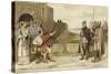 Meeting of Charles the Bald and Roruk the Norseman, Nijmegen, 870-Willem II Steelink-Stretched Canvas