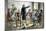 Meeting of Colonists Protesting British Treatment Before the American Revolution-null-Mounted Giclee Print