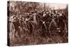 Meeting of Cyclists, c.1900-American Photographer-Stretched Canvas