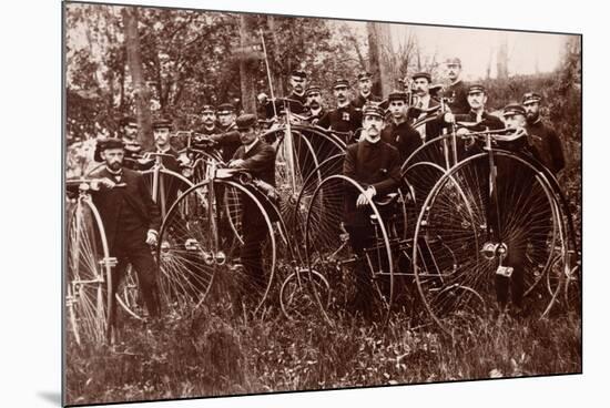 Meeting of Cyclists, c.1900-American Photographer-Mounted Photographic Print